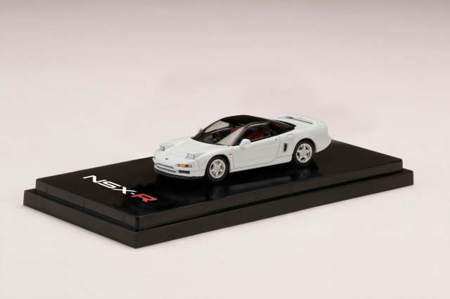 <予約 2026/12月以降発売予定> HJ64 1/64 Honda NSX TYPE R (NA1) Late Version 1994 チャンピオンシップホワイト