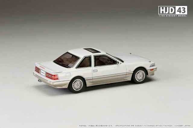 HJD43 1/43 トヨタ ソアラ 3000 TWINCAM 24 GT-LIMITED (MZ20) 1988