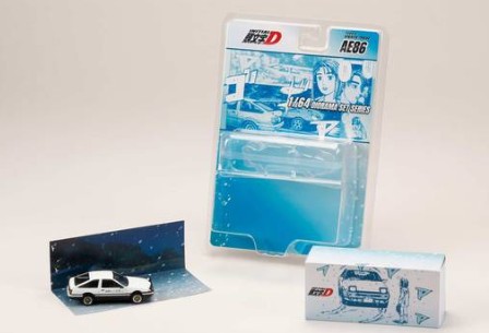 HobbyJapan 1/64 トヨタ スプリンタートレノ AE86 頭文字D 藤原 拓海