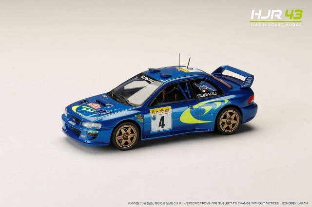 HJR43 1/43 スバル インプレッサ モンテカルロ 1998 #4