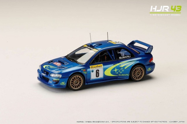 HJR43 1/43 スバル インプレッサ モンテカルロ 1999 #6