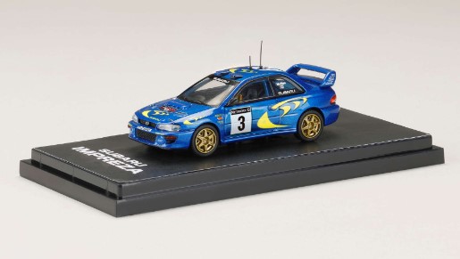 HobbyJapan 1/64 スバルインプレッサ WRC 1997 #3 (RAC RALLY)