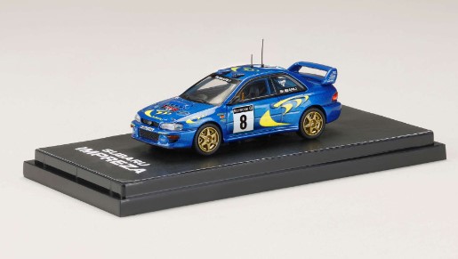 HobbyJapan 1/64 スバルインプレッサ WRC 1997 #8 (RAC RALLY)