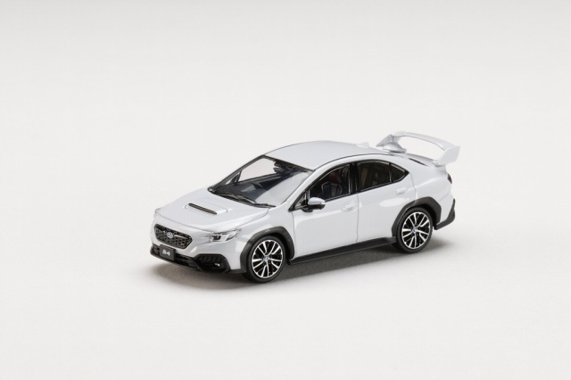 <予約 2027年3月以降発売予定> HOBBY JAPAN 1/64 スバル WRX S4 STI SPORT R EX (VB) セラミックホワイト