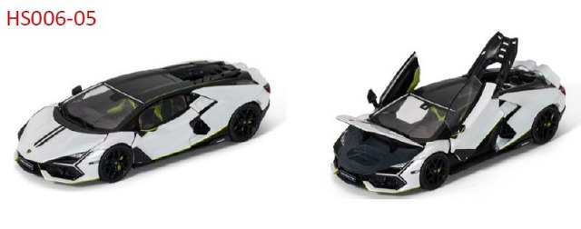 HUNG HING TOYS 1/64 ランボルギーニ レヴエルト ARENA (ホワイト)