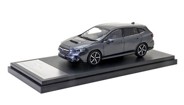 Hi-Story 1/43 SUBARU LEVORG GT-H (2020) マグネタイトグレー メタリック (ダイキャスト製)