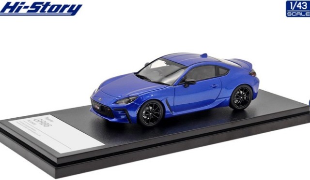 Hi-Story 1/43 Toyota GR86 RZ (2021) サファイアブルー (ダイキャスト製)