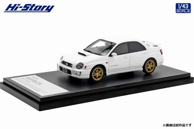 Hi-Story 1/43 SUBARU IMPREZA WRX Sti (2001) ピュアホワイト