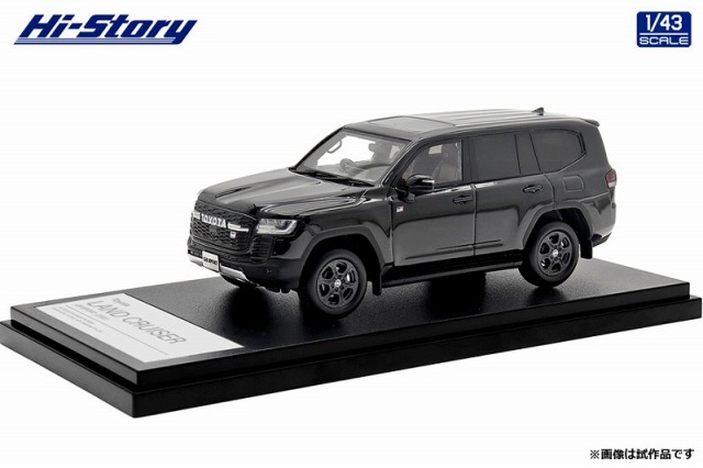 Hi-Story トヨタ ランドクルーザー 300 GRスポーツ 2021年 黒 Hi-Story 1/43 Toyota LAND CRUISER GR SPORT (2021) ブラック
