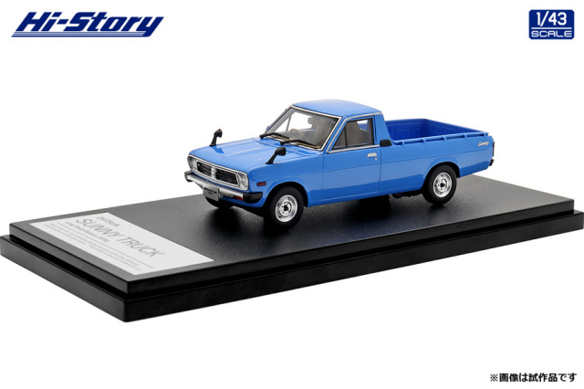 Hi-Story 1/43 DATSUN SUNNY TRUCK Long Body Deluxe (1979)ブルー