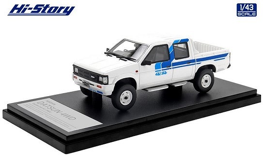 Hi-Story 1/43 NISSAN DATSUN 4WD Double Cab AD (1985) ホワイト