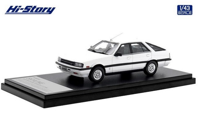 Hi-Story 1/43 NISSAN SKYLINE HATCHBACK 2000 TURBO GT-E X (1984)  ホワイト