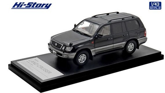 Hi-Story 1/43 Toyota LAND CRUISER CYGNUS (2001) ブラック