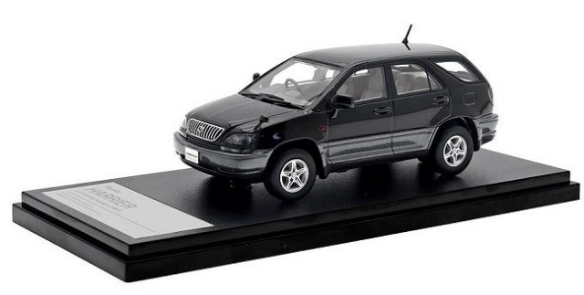 Hi-Story 1/43 Toyota HARRIER 3.0 FOUR G Package (1997)　ブラック