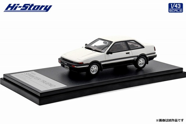 Hi-Story 1/43 Toyota SPRINTER TRUENO 2dr GT APEX (1983)  ハイテックツートン