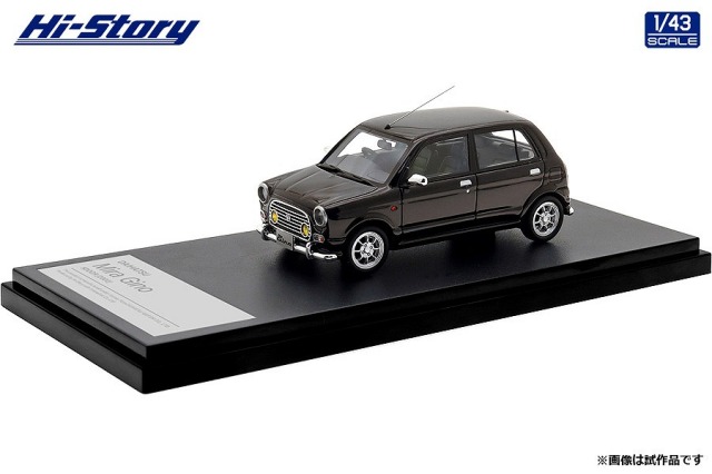 Hi-Story 1/43 DAIHATSU Mira Gino 5DOOR (2000) ディープブラウンマイカ