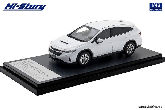 Hi-Story 1/43 SUBARU LEVORG LAYBACK Limited EX (2024)セラミックホワイト