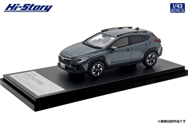Hi-Story 1/43 SUBARU CROSSTREK Limited (2023) オフショアブルー メタリック