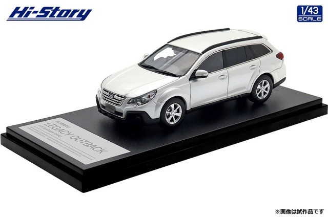 Hi-Story 1/43 SUBARU LEGACY OUTBACK 2.5i EyeSight (2012