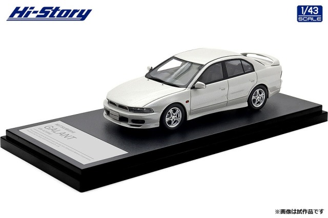 Hi-Story 1/43 MITSUBISHI GALANT VR-4 (1996) ギャラクシーホワイト