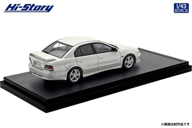 Hi-Story 1/43 MITSUBISHI GALANT VR-4 (1996) ギャラクシーホワイト