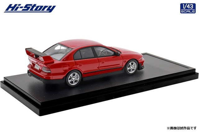 Hi-Story 1/43 MITSUBISHI GALANT SUPER VR-4 (1998) パルマーレッド