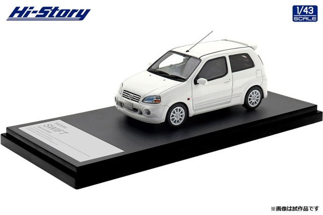 Hi-Story 1/43 SUZUKI SWIFT Sport (2003) スペリアホワイト
