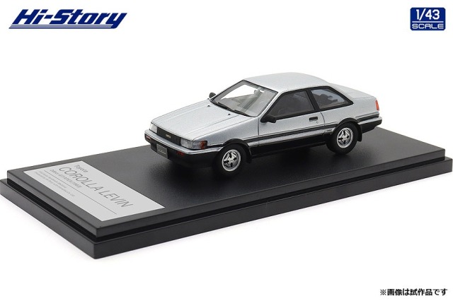 <予約 2025/10月下旬発売予定> Hi-Story 1/43 Toyota COROLLA LEVIN 2dr GT APEX (1983)  ハイメタルツートン