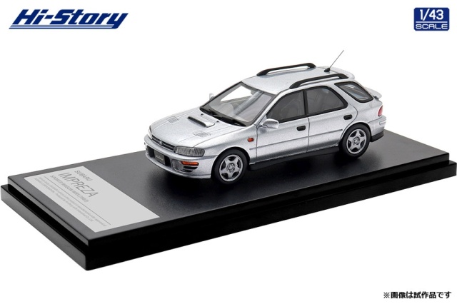 <予約 2026/12月発売予定> Hi-Story 1/43 SUBARU IMPREZA SPORTS WAGON WRX (1993) シルバー