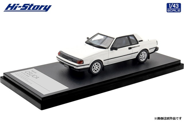 <予約 2026/10月発売予定> Hi-Story 1/43 Toyota CELICA GT-TR (1984) ホワイト