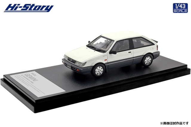 <予約 2026/10月発売予定> Hi-Story 1/43 ISUZU GEMINI CC HATCHBACK (1989) ピュアホワイト