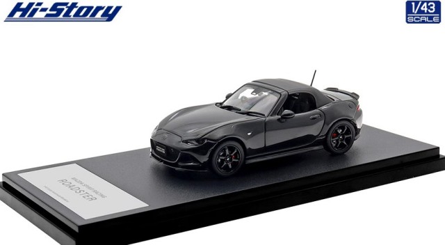 Hi-Story 1/43 MAZDA SPIRIT RACING ROADSTER (2025) ジェットブラックマイカ