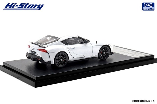 Hi-Story 1/43 Toyota GR SUPRA RZ (2025) ホワイトメタリック （ダイ