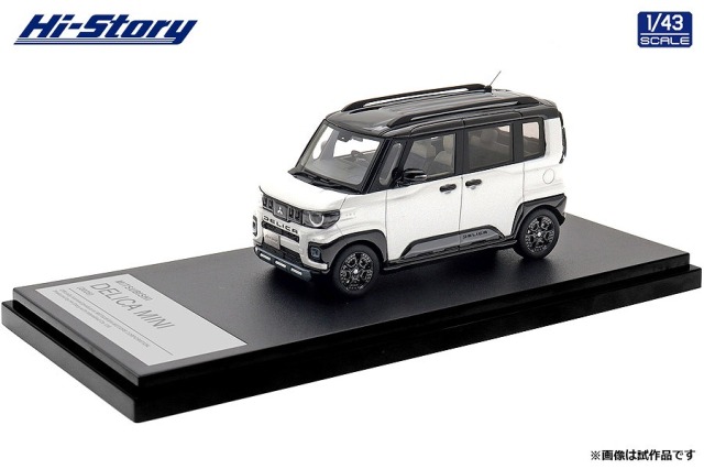 Hi-Story 1/43 Mitsubishi DELICA MINI（2025） ホワイトパール