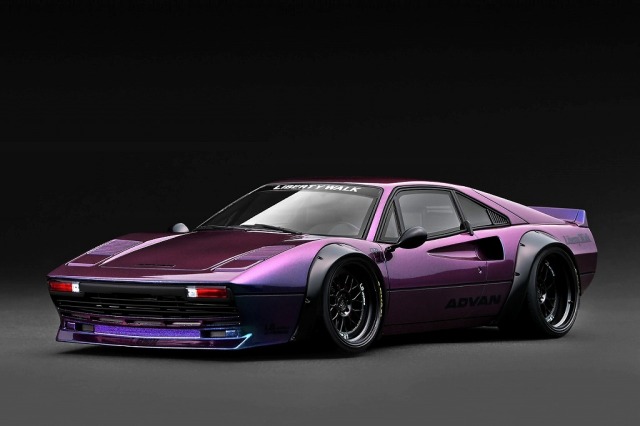 <予約 2026/8月発売予定> Ignition model 1/18 LB-WORKS 308 Purple Metallic