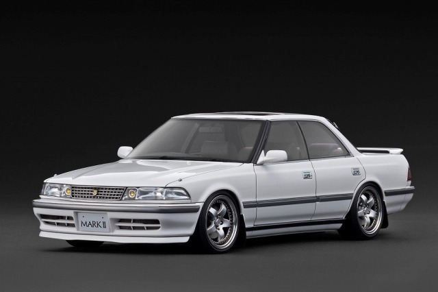 <予約 2026/8月発売予定> Ignition model 1/18 TOYOTA MARKII 2.5 Grande LIMITED (GX81) White