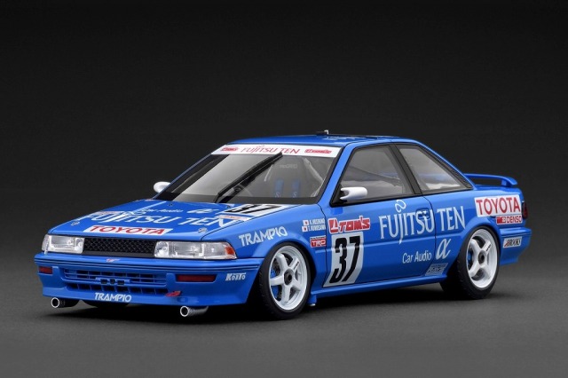 <予約 2026/8月発売予定> Ignition model 1/18 FUJITSU TEN TOM'S  COROLLA (#37) 1991 JTC （本商品はポイント対象外です）