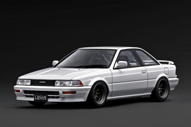 <予約 2026/11月発売予定> ignition model 1/18 TOYOTA COROLLA LEVIN GT APEX (AE92) White