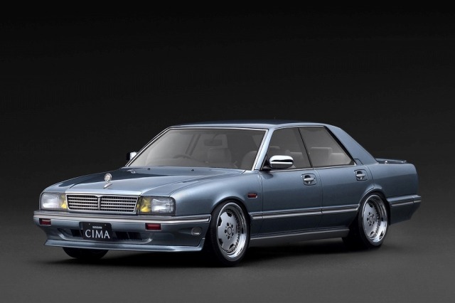 <予約 2026/7月発売予定> Ignition model 1/18 NISSAN GLORIA CIMA (Y31) Light Blue （本商品はポイント対象外です）