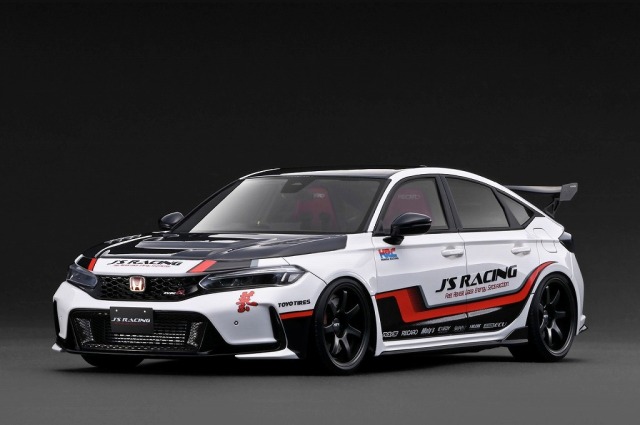 <予約 2026/12月以降発売予定> ignition model 1/18 Honda Civic Type-R J'S Racing (FL5) White Demo Car