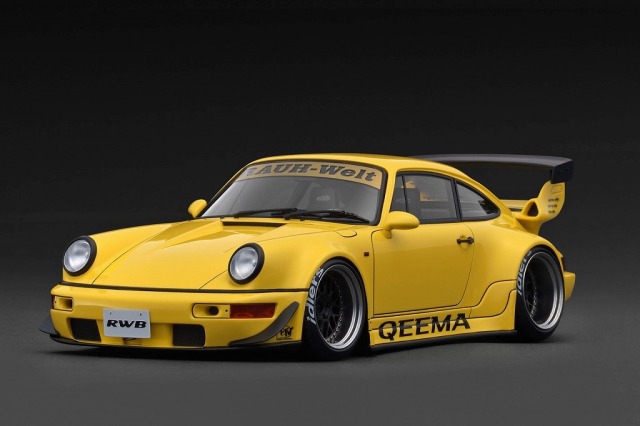 <予約 2026/7月発売予定> Ignition model 1/18 RWB 964  Yellow （本商品はポイント対象外です）