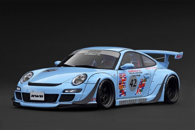 <予約 2026/8月発売予定> Ignition model 1/18 RWB 997 Light Blue （本商品はポイント対象外です）