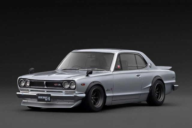 <予約 2026/7月発売予定> Ignition model 1/18 Nissan Skyline 2000 GT-R (KPGC10) Silver  （本商品はポイント対象外です）