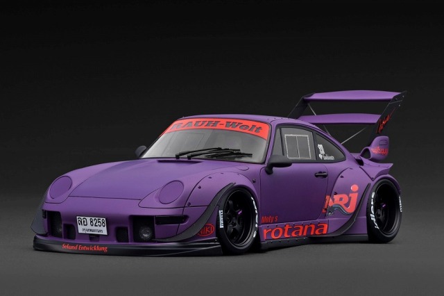 <予約 2026/6月発売予定> Ignition model 1/18 RWB 993 Matte Purple （本商品はポイント対象外です）
