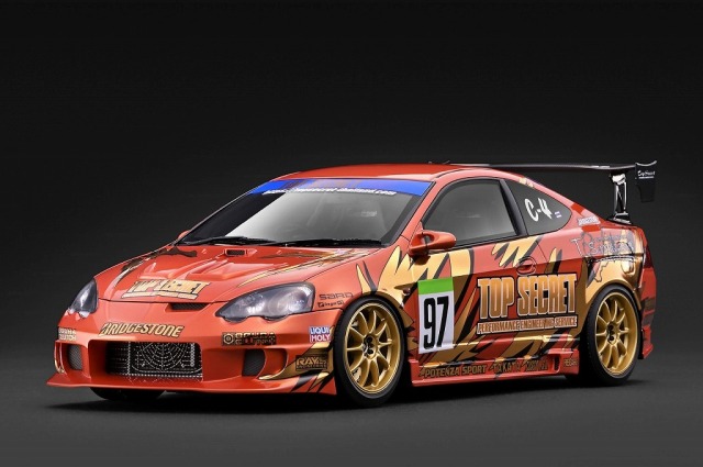 <予約 2027/4月発売予定> Ignition model 1/18 Top Secret INTEGRA (DC5) Orange Metallic 