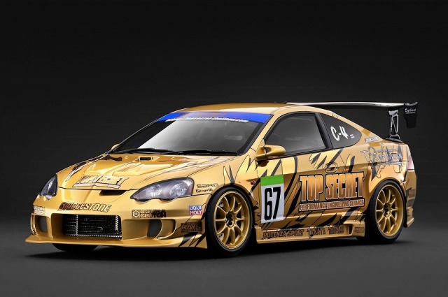 <予約 2027/4月発売予定> Ignition model 1/18 Top Secret INTEGRA (DC5) Gold