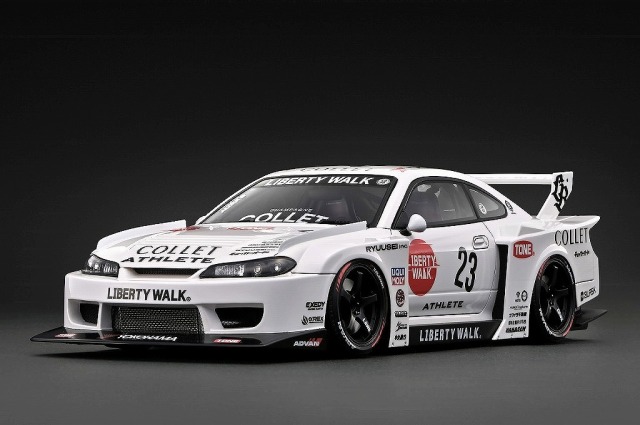 <予約 2027/3月発売予定> Ignition model 1/18 LB-Super Silhouette S15 SILVIA White