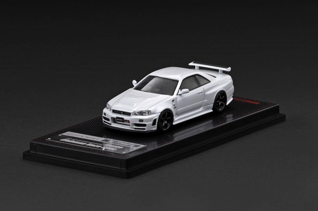 <予約 2026/10月発売予定> ignition model 1/64 Nissan Skyline GT-R (BNR34) NISMO customized White