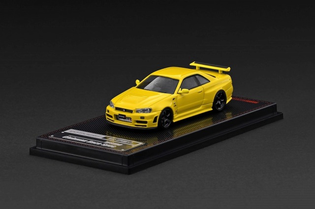 <予約 2026/11月発売予定> ignition model 1/64 Nissan Skyline GT-R (BNR34) NISMO customized Yellow
