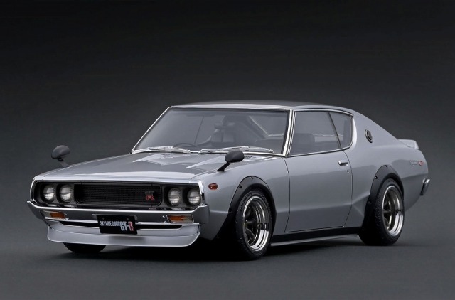 <予約 2027/4月発売予定> Ignition model 1/18 Nissan Skyline 2000 GT-R (KPGC110) Silver
